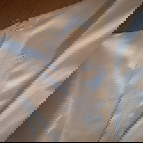 Ασπρο φόρεμα σαν καινούργιο, μέγεθος L / 40 / 12