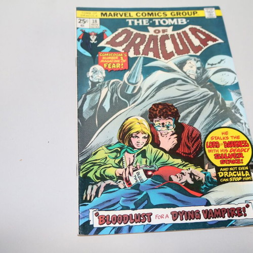 Tomb of Dracula #38 Marvel comic used, English