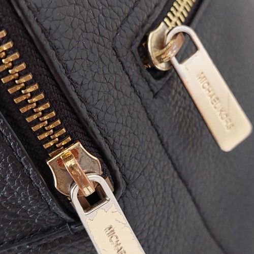 Michael Kors leather backpack used, medium size, black