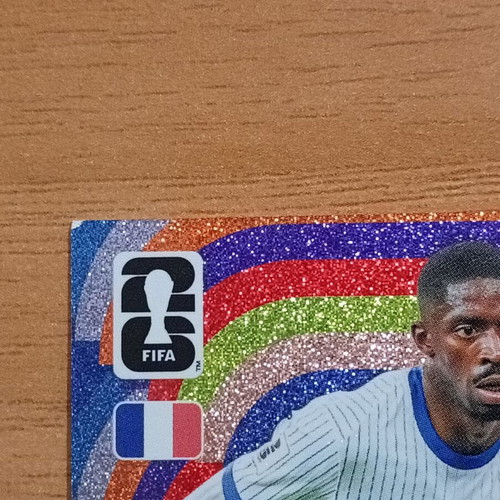 Panini World Cup 2026 Adrenalyn XL Limited Edition Dembele card used, small size