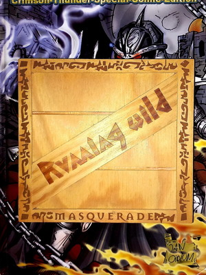 Running Wild Masquerade limited edition CD with wooden case used