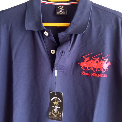 Beverly Hills Polo Club polo shirt new, size 3XL, dark blue