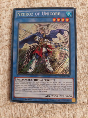 Yu-Gi-Oh Necroz of Unicore secret rare μεταχειρισμένο