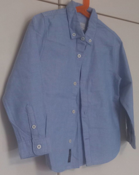 Παιδικό πουκάμισο μακρυμάνικο, zara boys, 5ετών, 110cm