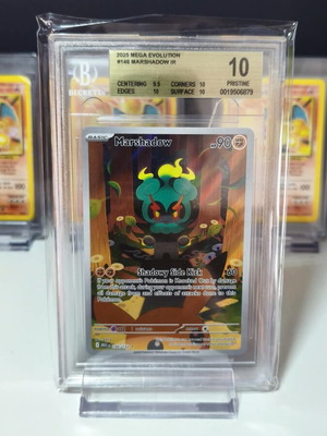 Pokémon Marshadow #146 Beckett 10 Pristine Mega Evolution Card