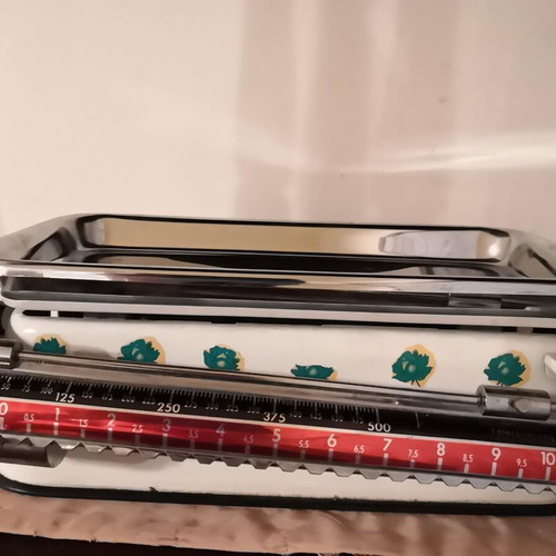 Stube analog scale from West Germany, 5 g to 10 kg, baby scale use