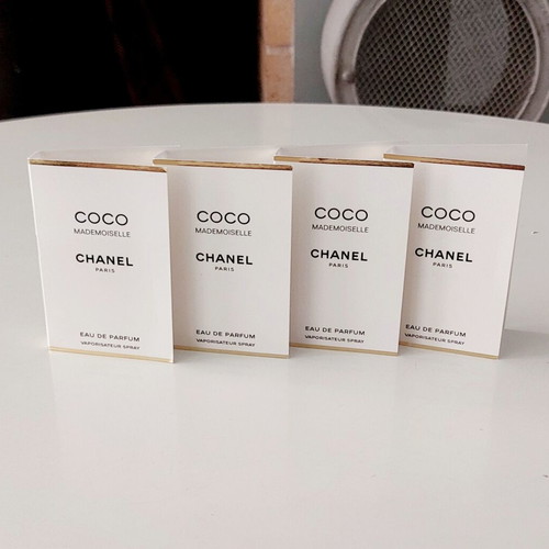 Chanel Coco Mademoiselle Eau de Parfum set of 4 new authentic samples