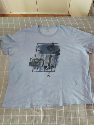 Livergy 4XL Blue Men's T-Shirt used, good condition