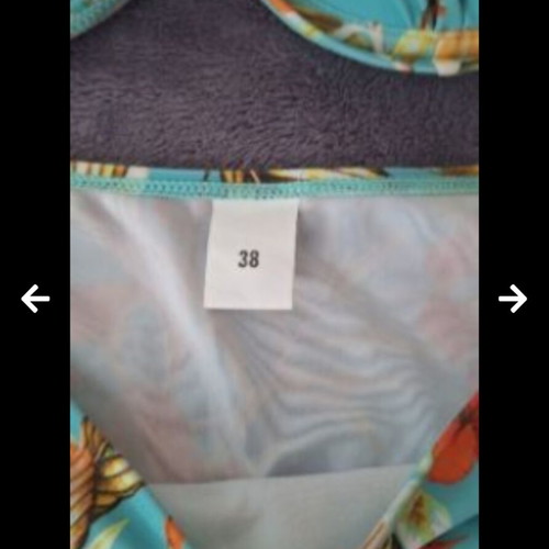 Swimsuit new, turquoise, size M