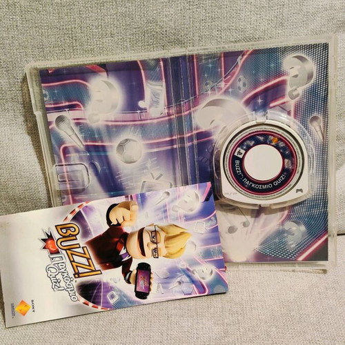 Buzz World Quiz used for PlayStation Portable (PSP)