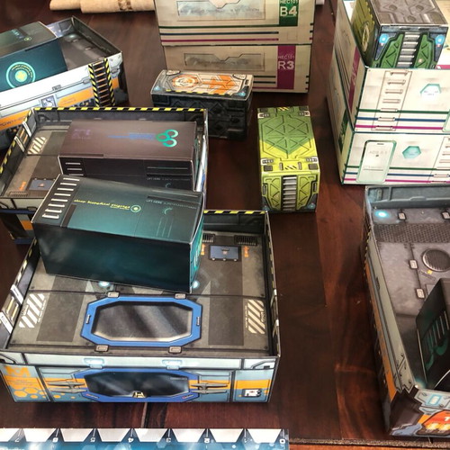 Infinity terrain carton like new from two starter boxes