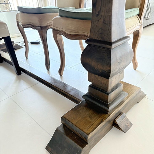 Wooden monastery table like new