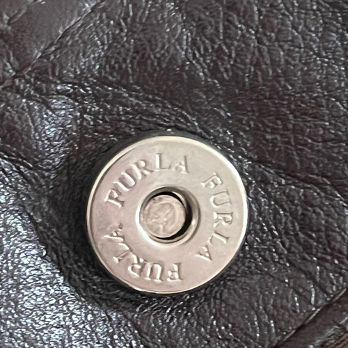 Furla travel bag like new brown with minor defect