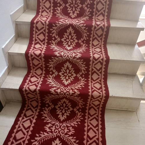 Handwoven loom runner like new, 3 meters by 75 cm
