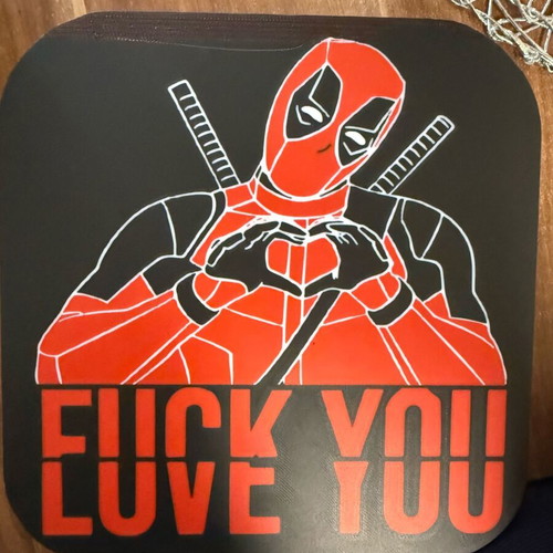 Lightbox Deadpool 3D print USB cable, like new