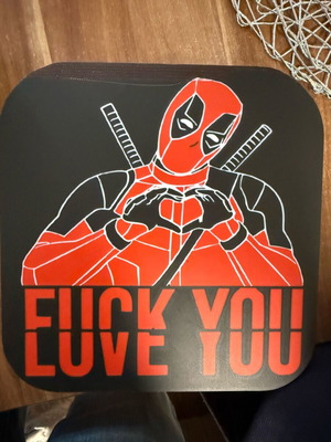 Lightbox Deadpool 3D print USB cable, like new