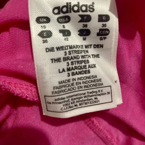 Vintage Y2K Adidas "Respect M.E." Top by Missy Elliott Size 36