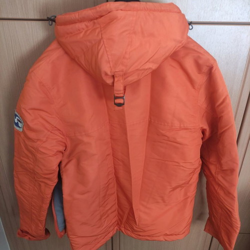 Napapijri jacket orange like new, size Medium