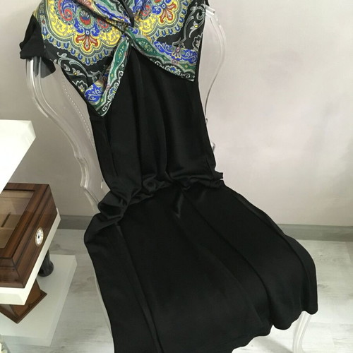 Sandro Paris Long Dress New, Size 34FR, Elastic