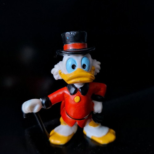 Scrooge McDuck Disney Bullyland figure like new, vintage 1980