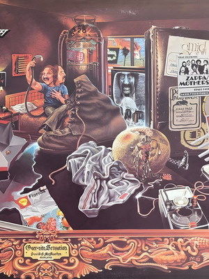 Frank Zappa & Mothers Over Nite Sensation 1973 US LP like new, rock