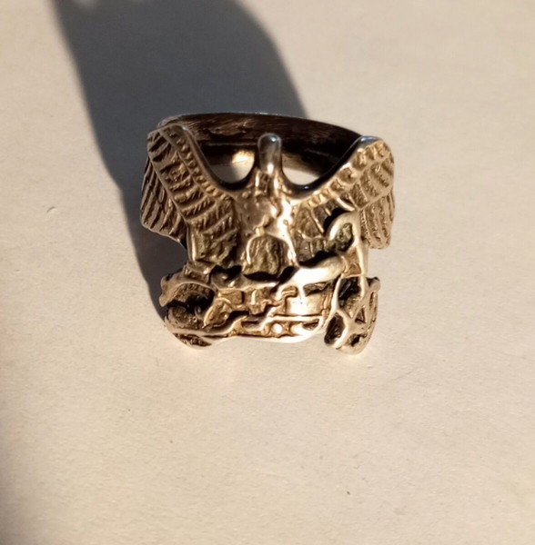 Ασημένιο δαχτυλίδι 925 vintage