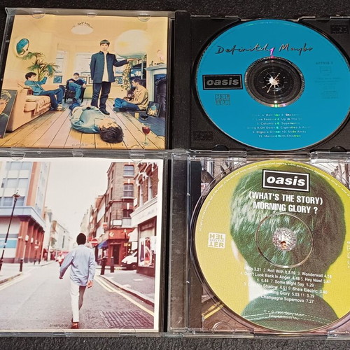 Oasis Complete Discography 9 CDs and 1 DVD used, Rock
