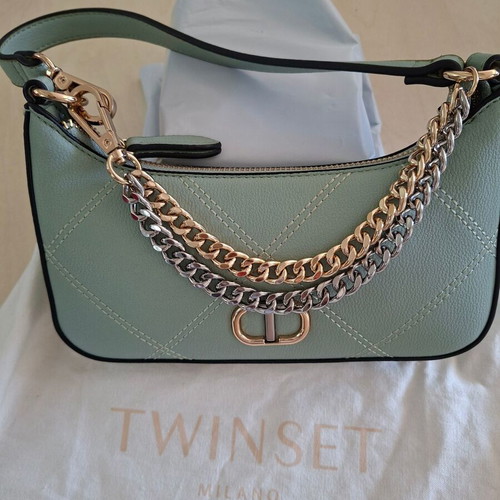 Twinset Milano shoulder bag used, mint color