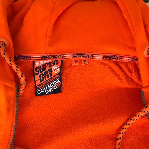 SuperDry jacket orange Small like new
