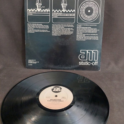 Brainstorm Funky Entertainment vinyl record used, rock