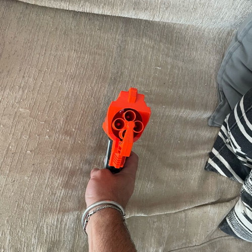 Nerf gun used