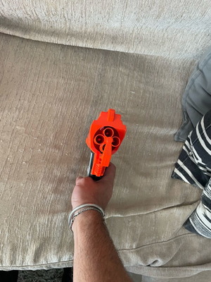 Nerf gun used
