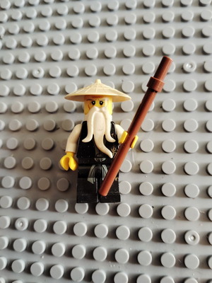 Lego Ninjago Master Wu minifigure used