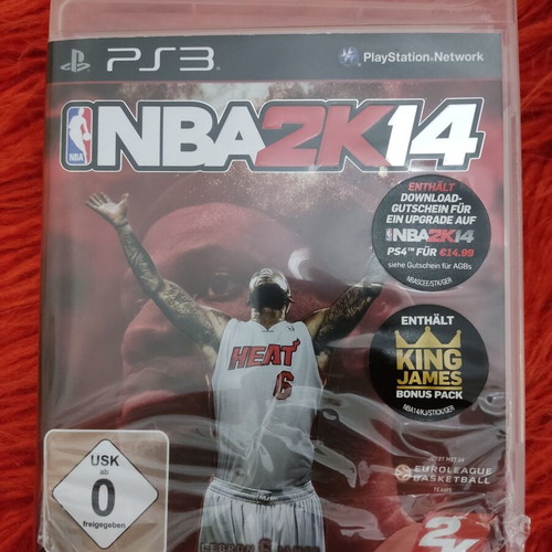 NBA 2K14 Playstation 3 used, complete with manual, slightly torn cover