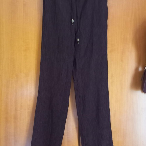 Zara straight-leg pants like new, brown, size S