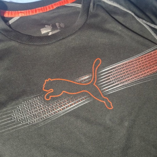Puma t-shirt like new, black, size M