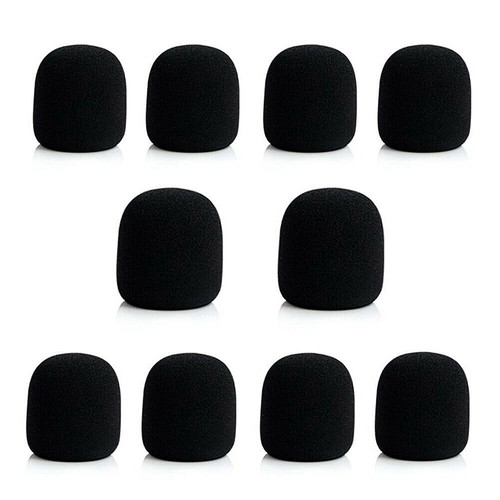 Microphone Windshield Sponge Pop Filter new, black