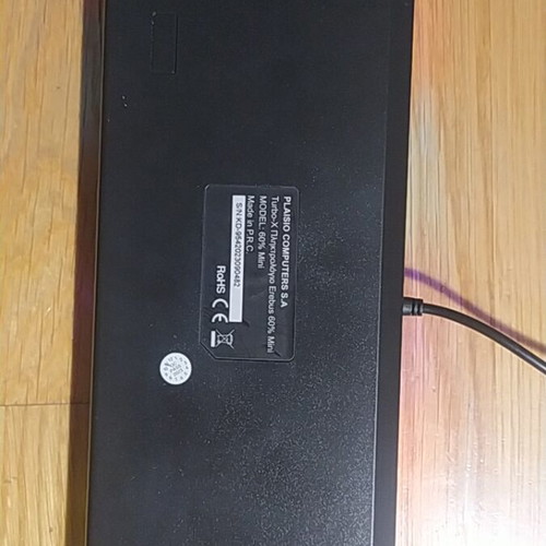 Erebus Gaming Keyboard 60% Mini RGB like new