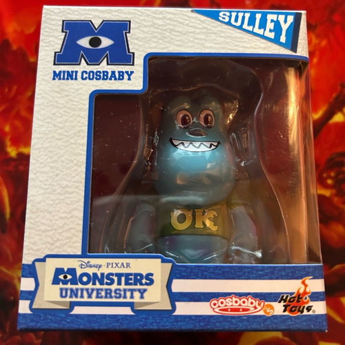 Hot Toys Monsters University Sulley Mini Cosbaby figure new 2017