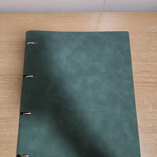 Leather A5 Organizer with 6-Ring Mechanism, New