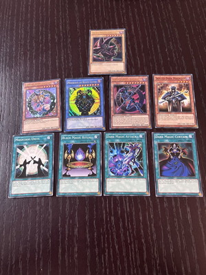 Dark Magician Deck Core Yu-Gi-Oh authentic cards