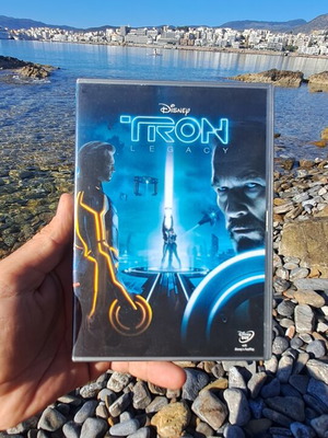 Tron Legacy DVD μεταχειρισμένο, αυθεντικό συλλεκτικό με υπότιτλους
