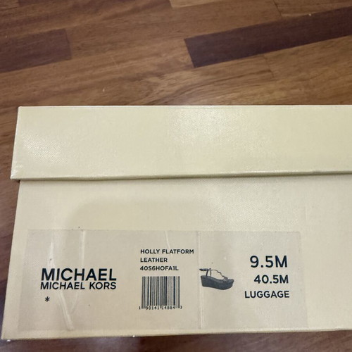 Michael Kors πλατφόρμες πέδιλα μέγεθος 40,5 μεταχειρισμένα, καφέ χρώμα