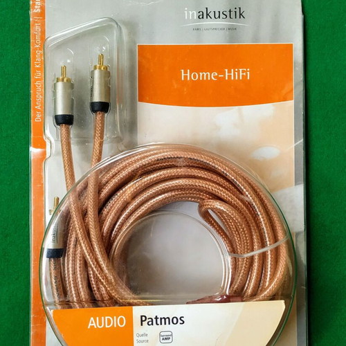 Inakustik Home-Hifi Patmos Subwoofer Cable 8m new
