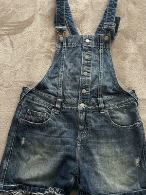 Staff jeans no27 vintage distressed denim overalls