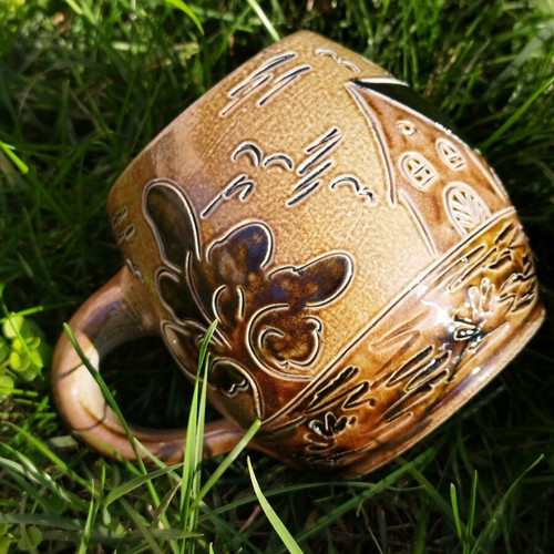 Ceramic handmade mug like new
