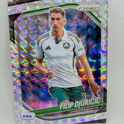 Panini FIFA Prizm 2025/26 Filip Djuricic Mosaic Prizm Parallel card new