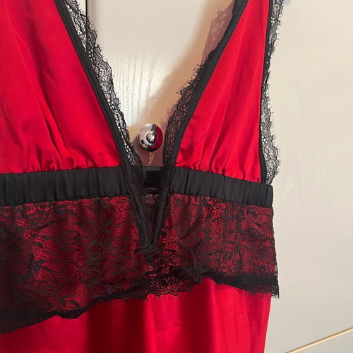 Yamamay nightdress size S like new, black and red