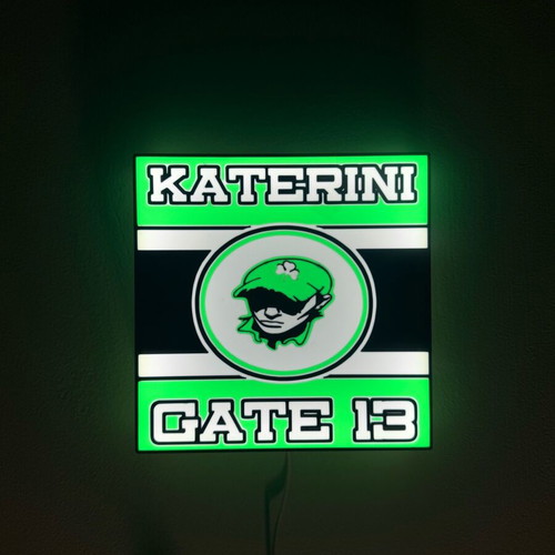 Led Gate 13 Panathinaikos Katerini lamp like new