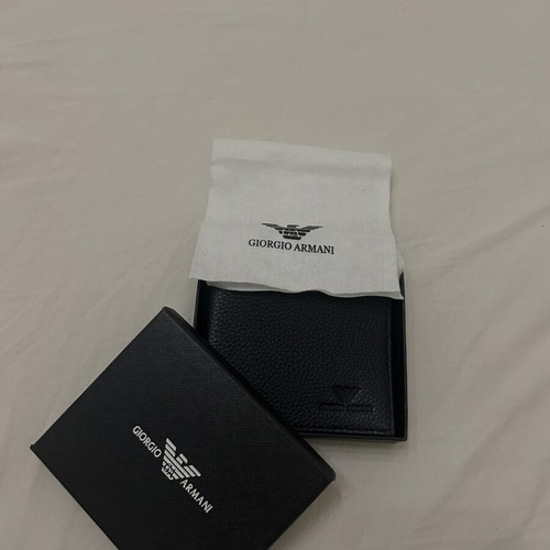 Armani wallet, black